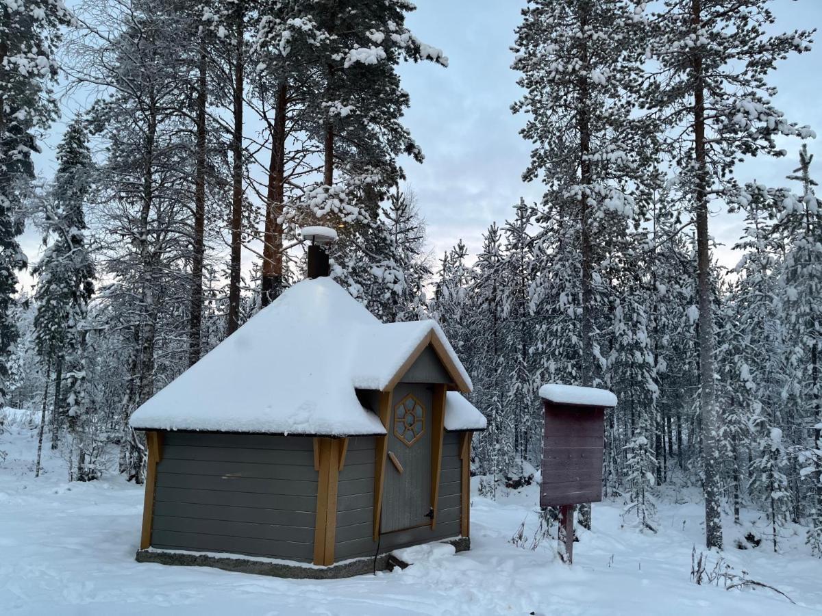 Aurora Igloo Fireplace-Heated Tents In A Secret Forest With Private Jacuzzi And Shared Sauna Bathroom And Dog Friendly Рованиеми Экстерьер фото